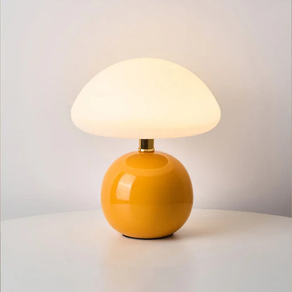 French Cream Mushroom Lamp | Karnz