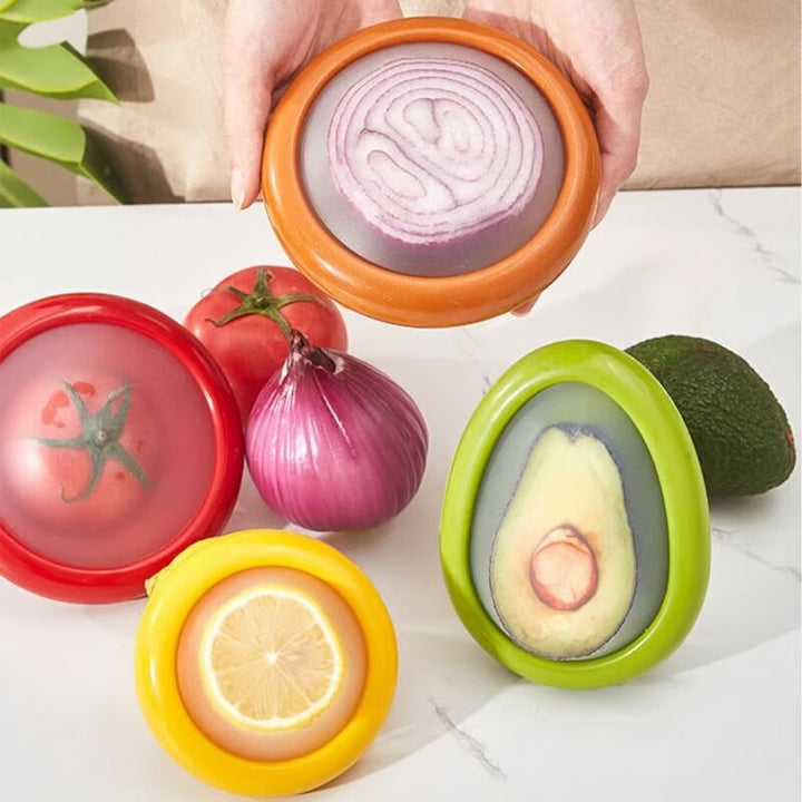 Kalsten | FlexiSeal Caps — Keep your fruits and vegetables crisp and fresh for days!