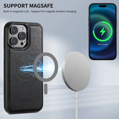 Skanto | Phone Case with Card Holder: Magnetic Stand, Wireless Charging (Magsafe Compatible)