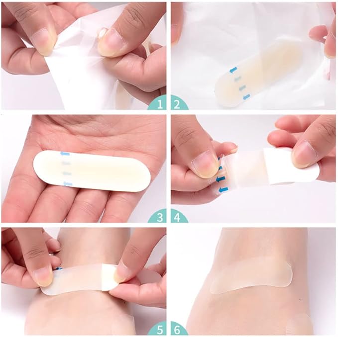 Kalsten | SootheStep – Transparent Gel Pads that instantly prevent blisters