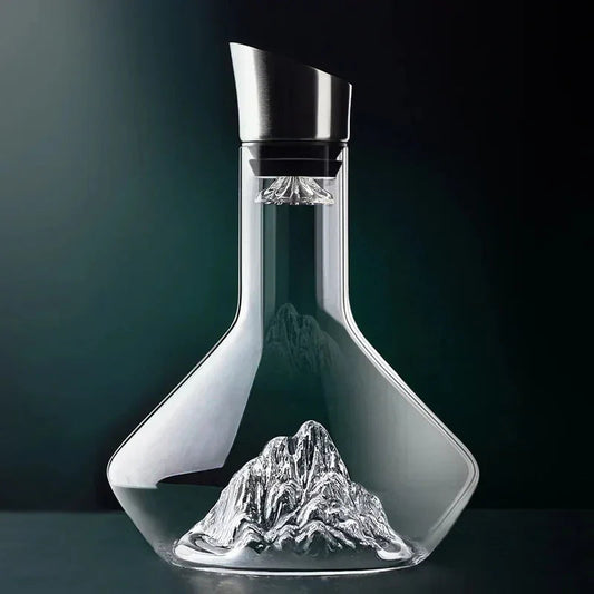 1500ml Iceberg Crystal Decanter – Exquisite lead-free wine aerator