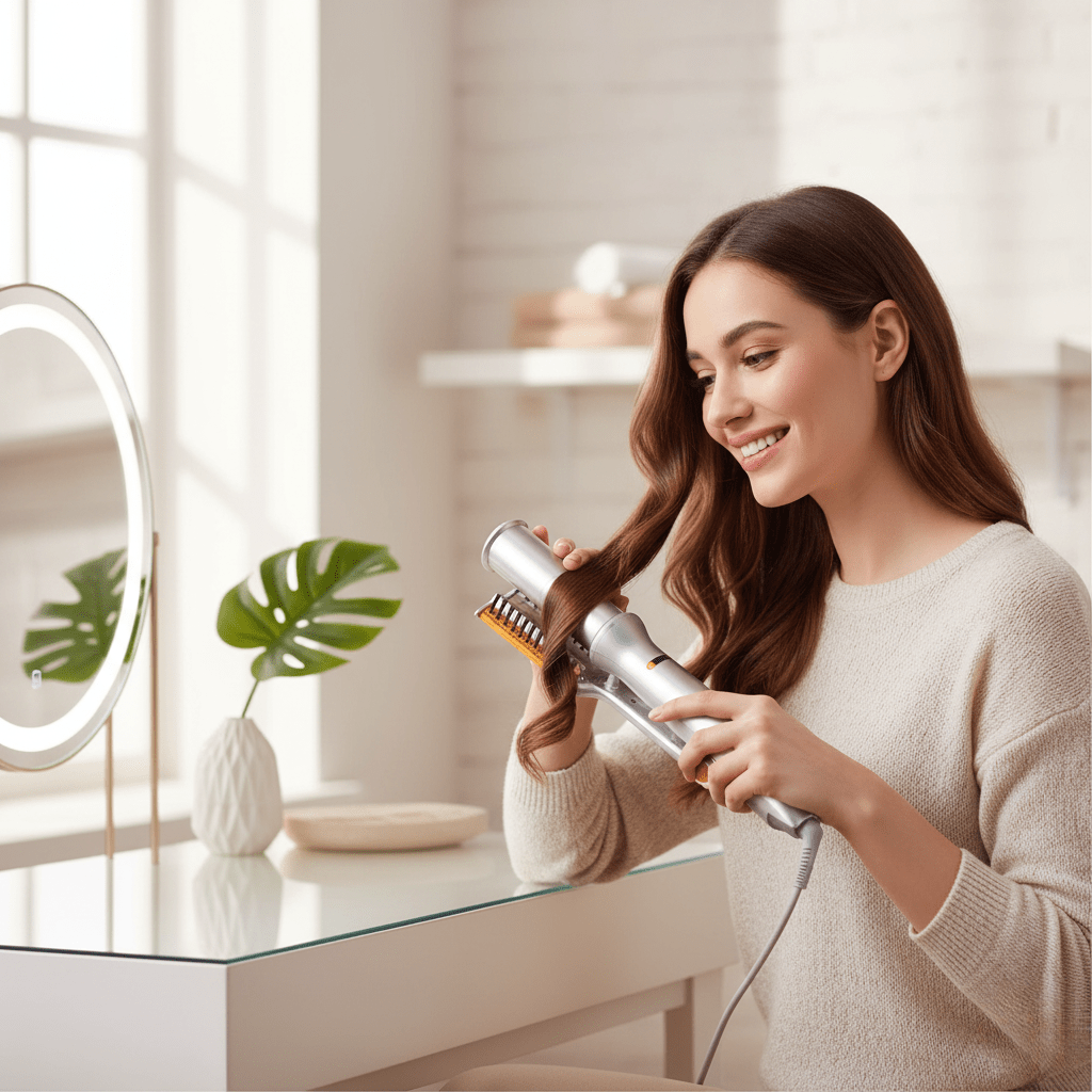 Kalsten | 2-in-1 Rotating Hair Brush for Styling and Smoothing