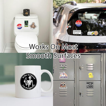 Kalsten | Set of 130 Funny Quote Stickers