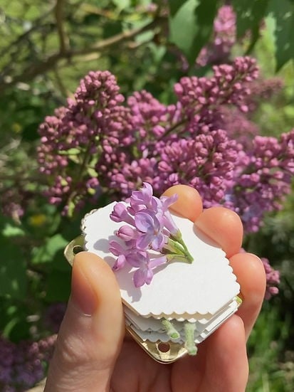 Kalsten | Mini Flower Press | Compact Botanical Keepsake Maker | Portable Craft Tool