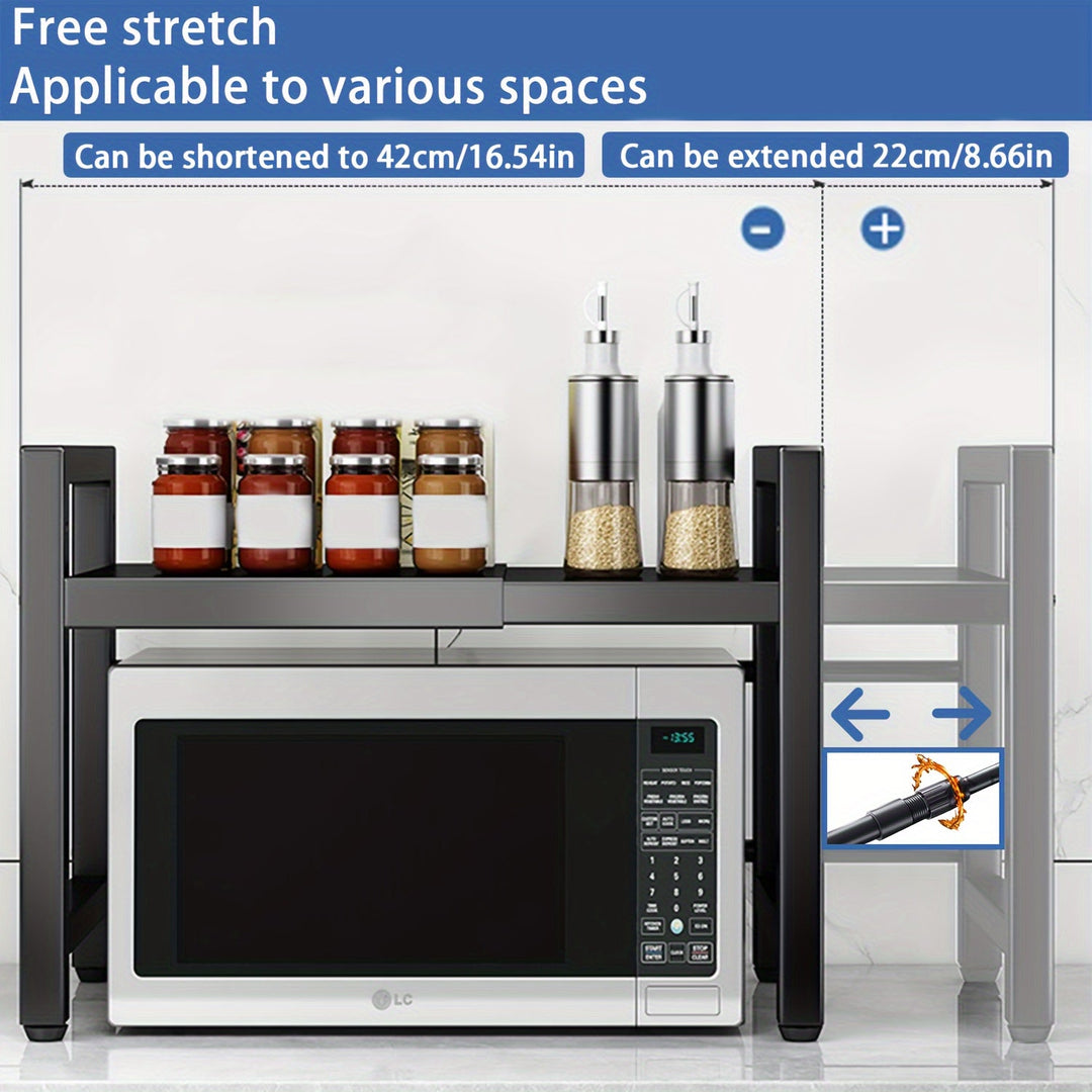 Expandable Microwave Shelf 2 Levels | Kalsten