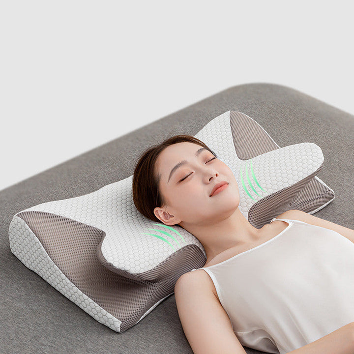 Ice Silk and Graphene Grey Breathable Pillowcase for a Cool and Fresh-Smelling Sleep Experience | Kalsten