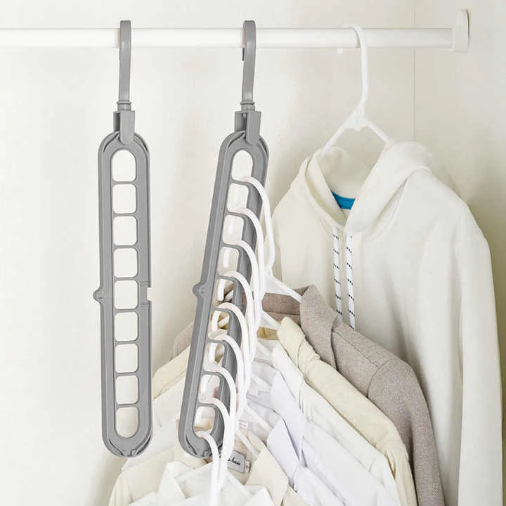 Kalsten | 9 in 1 Wonder Hook Turbo — Finally order, space, and stress-free mornings in the wardrobe! (5 pieces)
