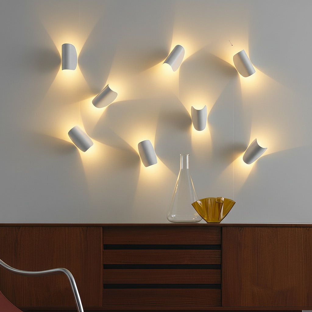 LED Wall Sconce – Nordic Adjustable 180° Swivel Metal Iron (E27 E26 & 16x19cm) | Kalsten