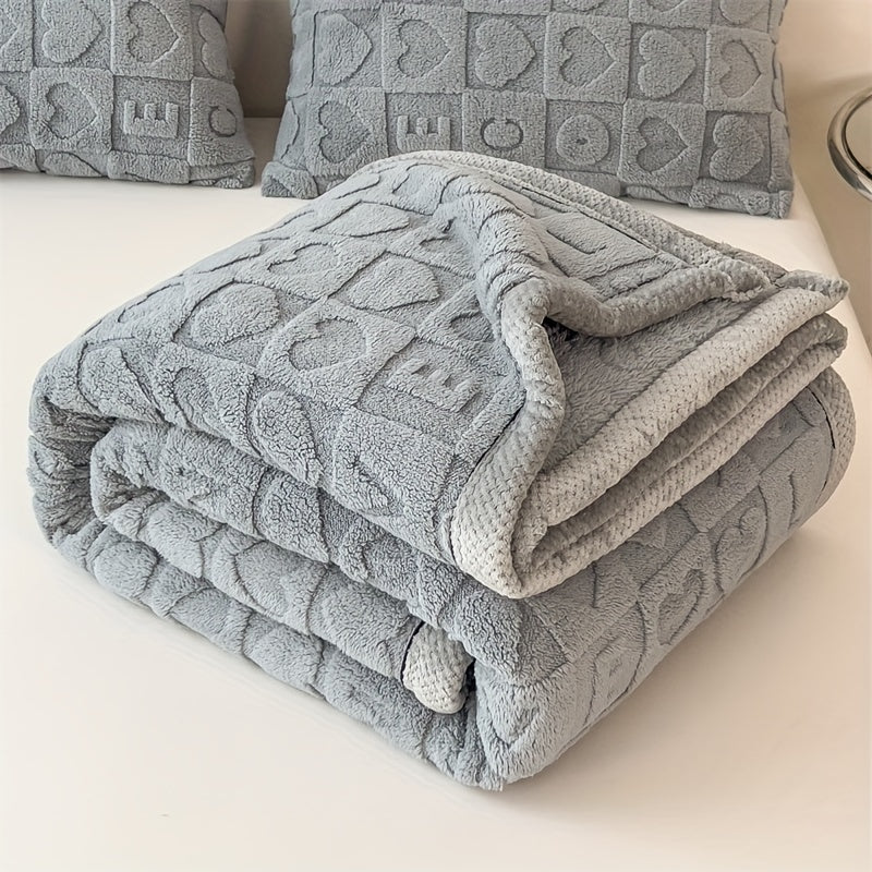 Stylish Coral Fleece Blanket for Ultimate Comfort Kalsten