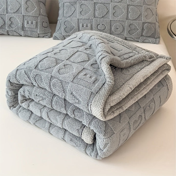Stylish Coral Fleece Blanket for Ultimate Comfort Kalsten