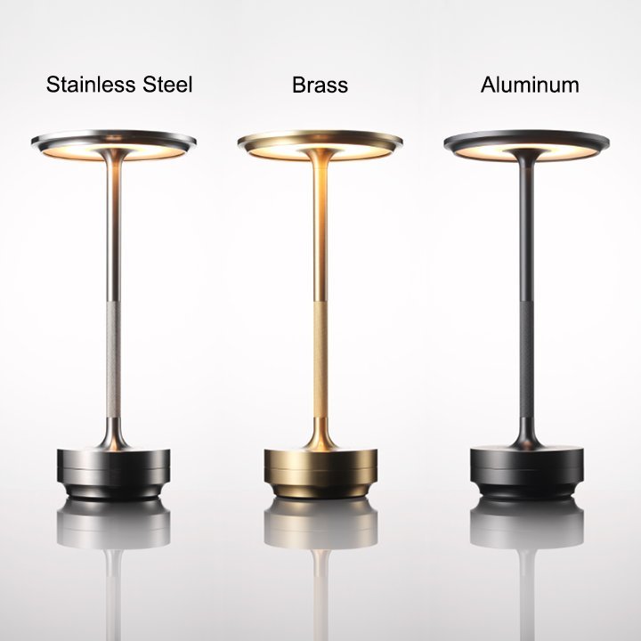 Cordless Table Lamp - Dimmable & Rechargeable Desk Light | Kalsten