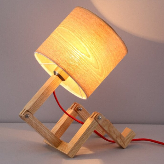Modern Solid Wood Table Lamp | Kalsten