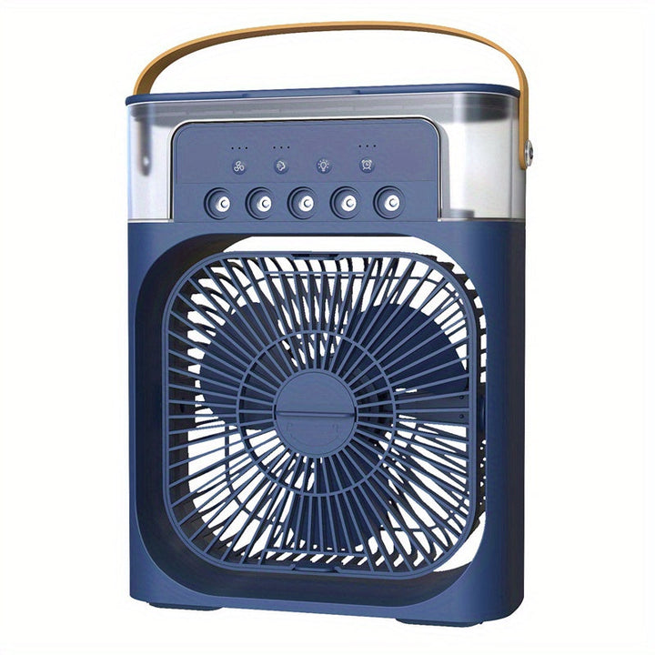 5A 2V Portable 600ml Spray Cooler Fan Desk USB Rechargeable Perfume Humidifier Air Conditioning A/C Cooling Fan 3 Wind Speeds | Kalsten