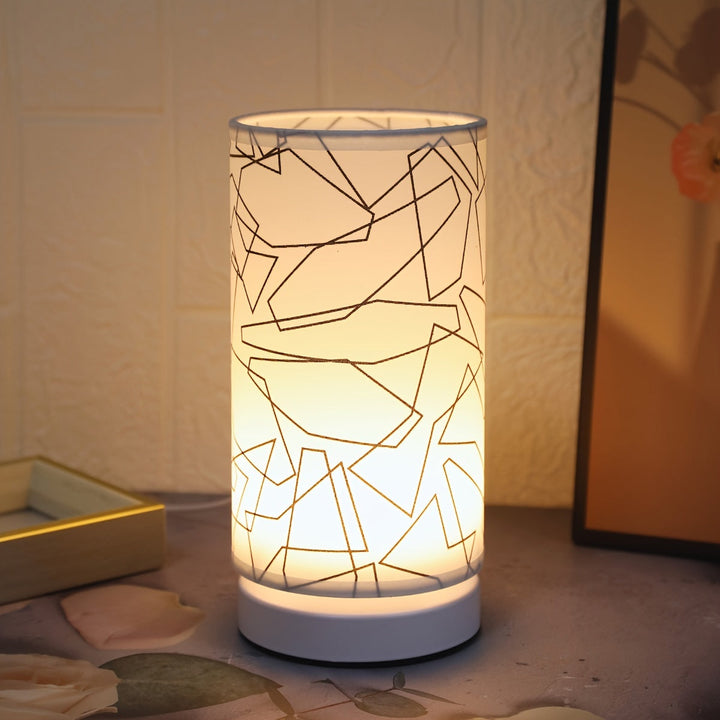 ModernLicht – Illuminated USB Table Lamp in Cylinder Kalsten