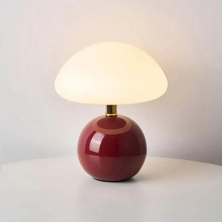 Blush Cloud Ceramic LED Table Lamp | Kalsten