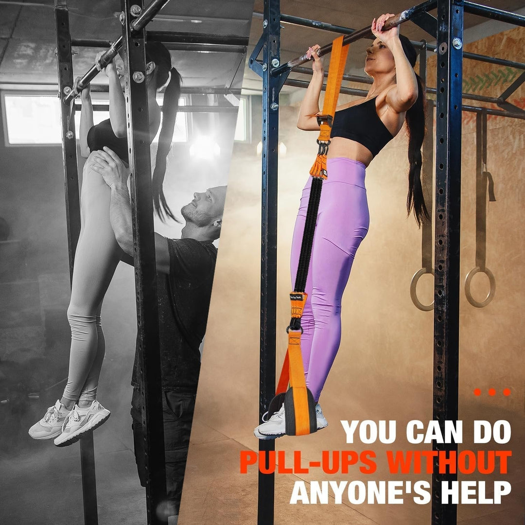 Pull-up assistance band with double foot system | Kalsten
