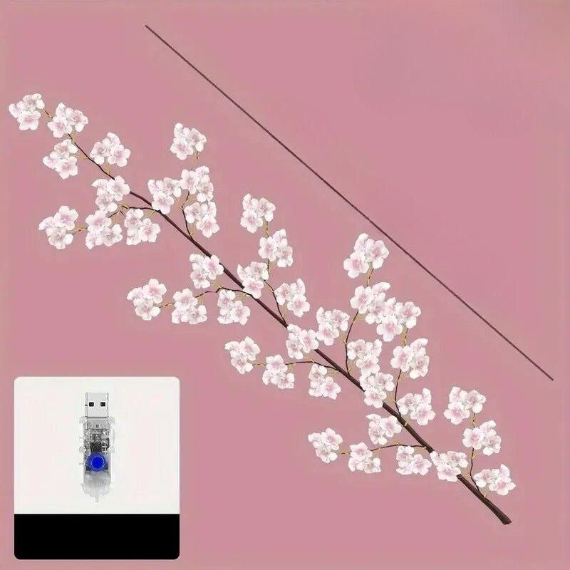 BlossomAura Light – Casual Cherry Blossom USB-powered LED Lamp | Kalsten