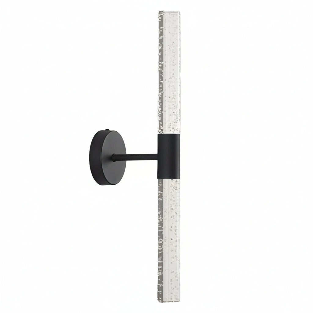 Cylinder Wall Sconce Tube Iron Acrylic LED 50cm / 20in Modern Vanity Light | Kalsten