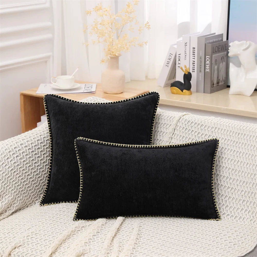 Chenille Velvet Cushion Cover
