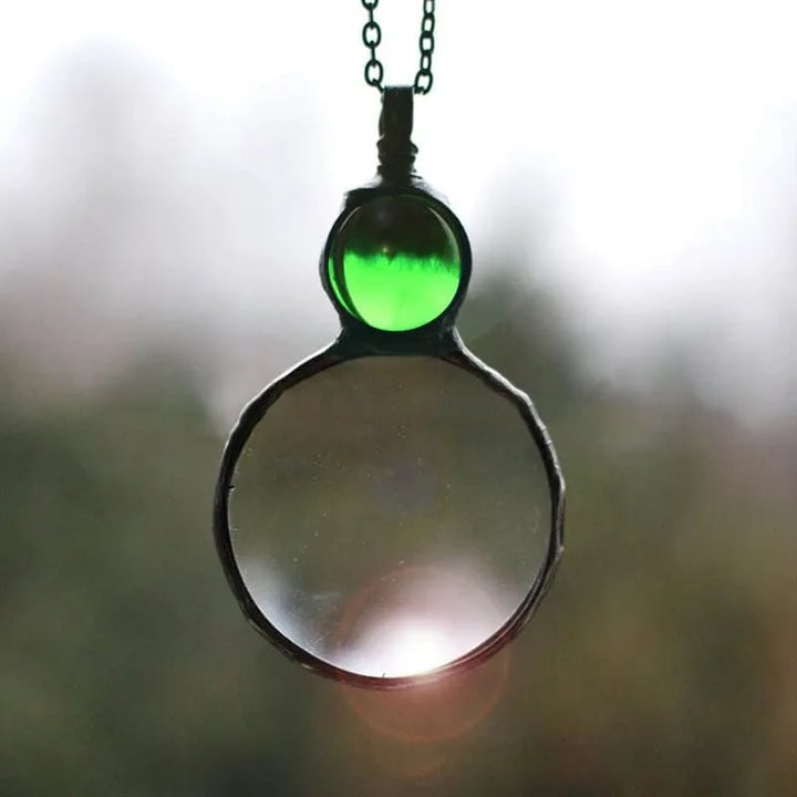 Kalsten | Necklace with magnifying pendant