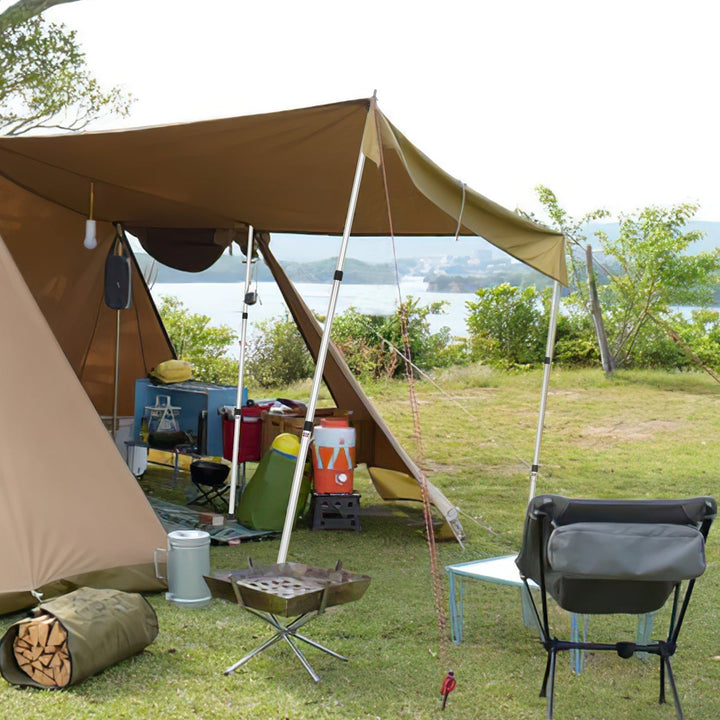 Telescopic pole for tents Adjustable Aluminum | Kalsten