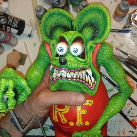 Kalsten | Rat Fink Collectible Model Toy Halloween Decoration