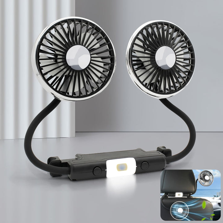 Summer Dual-Head USB Hose Fan | Kalsten