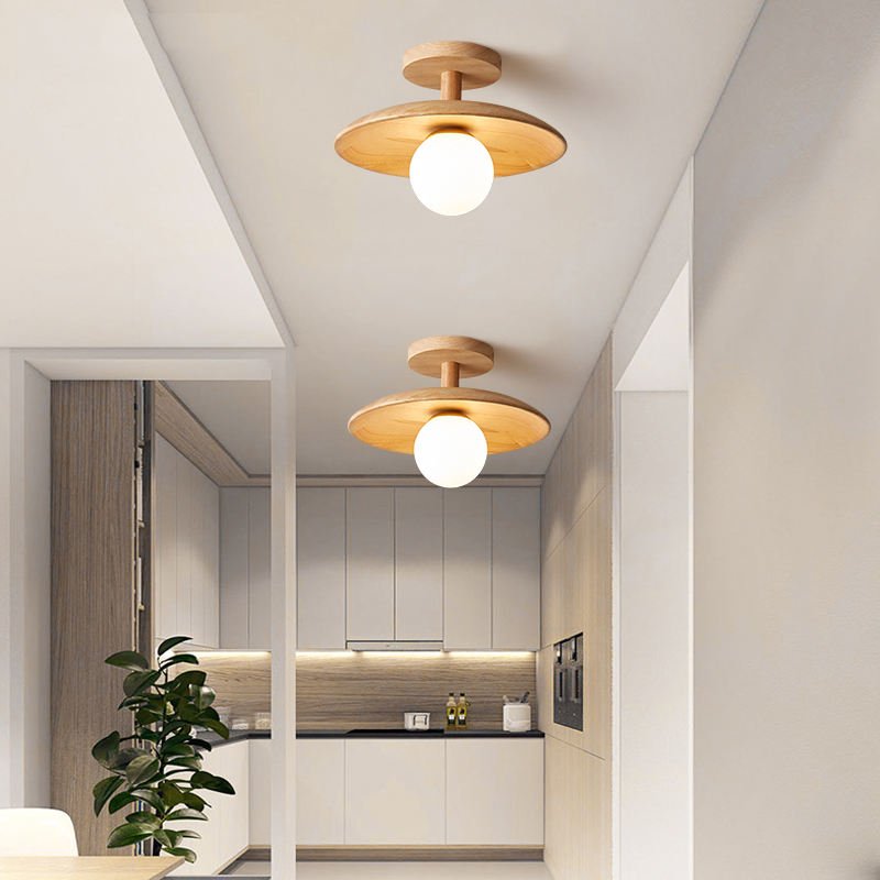 Stylish Japanese Ceiling Lamp - ZenGlow | Kalsten
