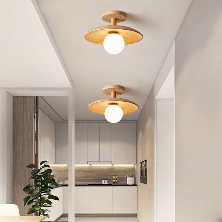 Stylish Japanese Ceiling Lamp - ZenGlow | Kalsten