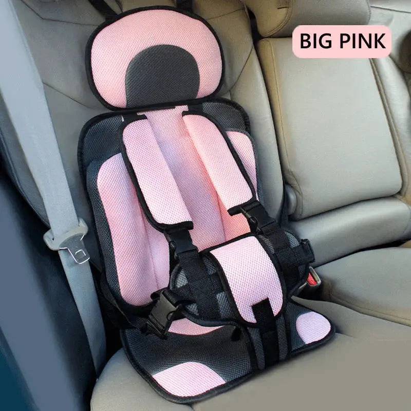 Kalsten | Portable Child Travel Car Seat | Foldable Safety Booster with 5-Point Harness | Ages 0–12 Years