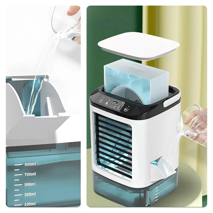 Portable Air Cooler Humidifier Fan with Night Light | Kalsten