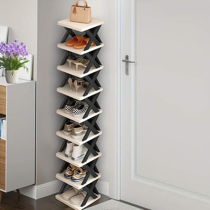 Narrow Shoe Rack Tower | Kalsten