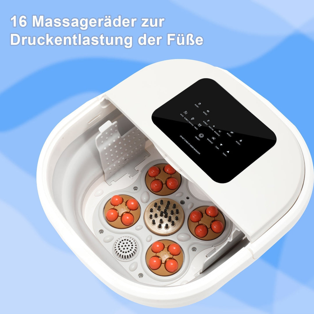 Electric foot massage device heating foldable | Kalsten