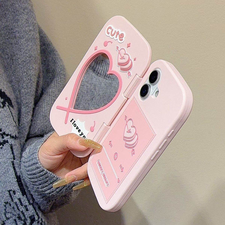 BerryGuard Silicone Mirror Case — All-round safe protection with a stylish mirror for carefree elegance | Kalsten