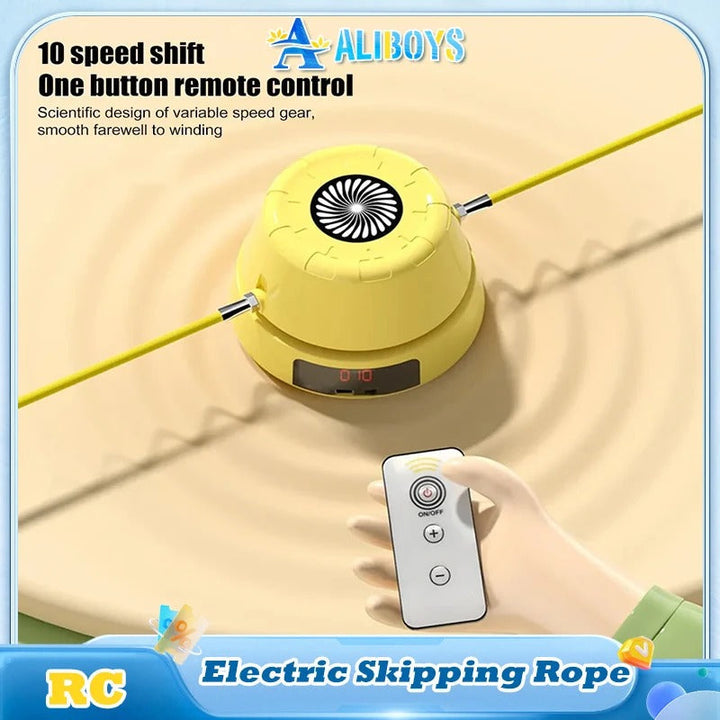 Smart Electronic Jump Rope Machine – Interactive Cardio Fitness Device for Family and Children | Kalsten