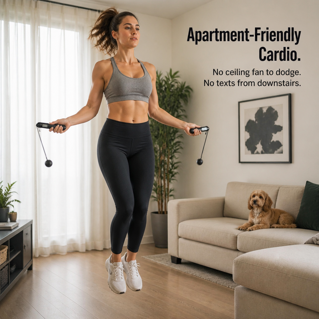PulseRope Wireless Jump Rope with LCD Display | Kalsten
