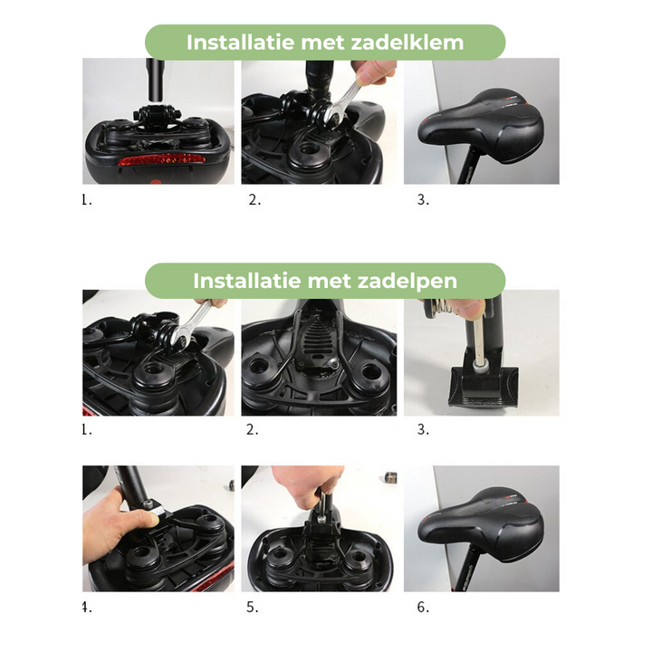 Ergonomic Bicycle Saddle – Comfortable, Adjustable and Water Repellent | Kalsten