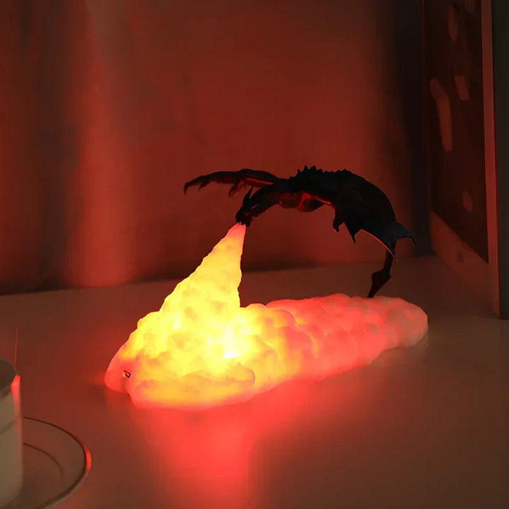 Dragon Flame Effect LED Night Light Kalsten