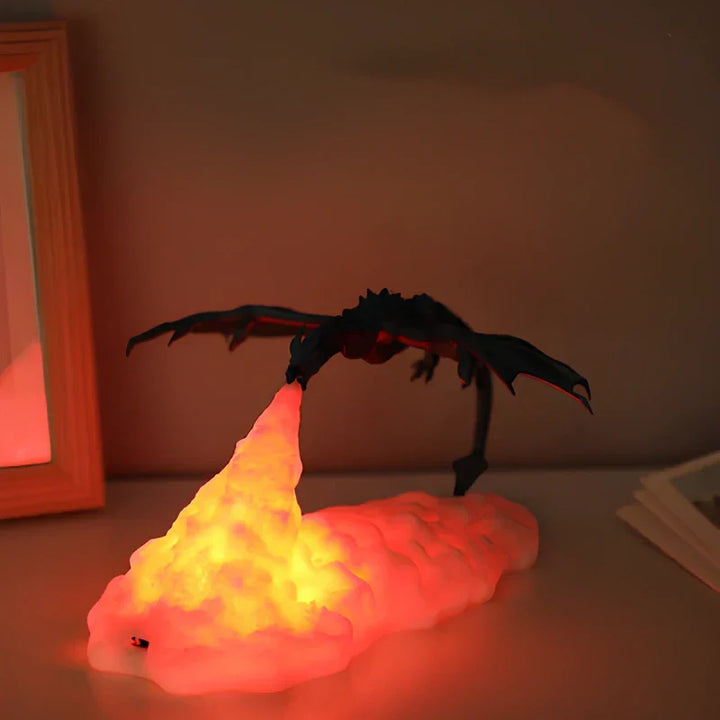 Dragon Flame Effect LED Night Light Kalsten