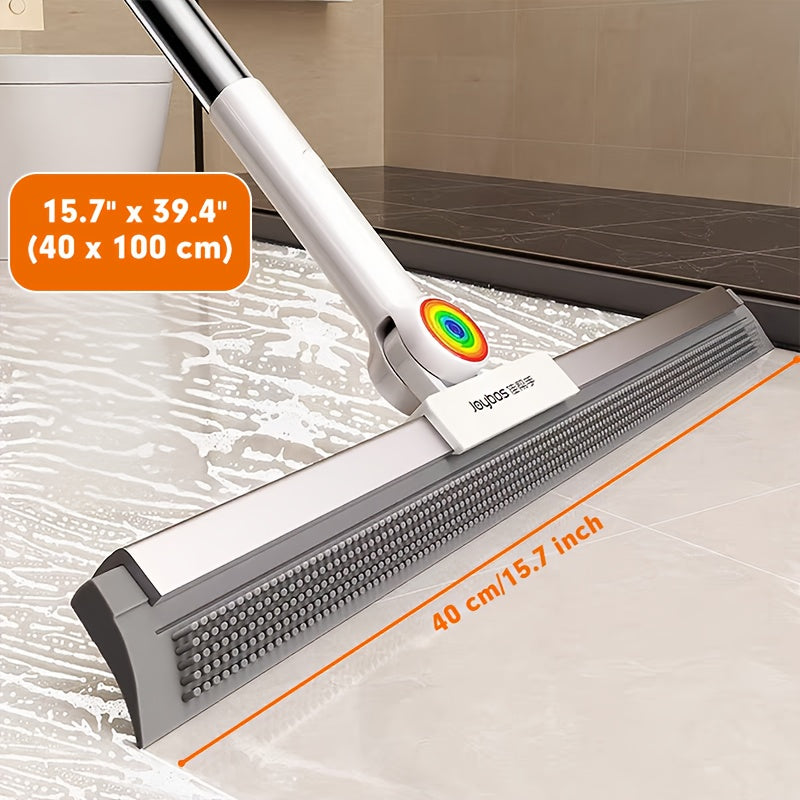Floor wiper with rubber lip & TPE bristles | Kalsten