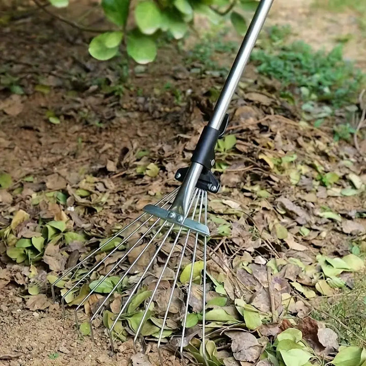 ergonomic garden rake for back-friendly work | Kalsten