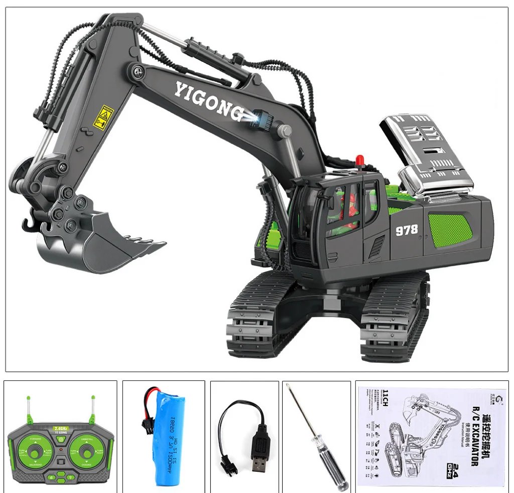 Excavator Model G308H 1:14 Scale RTR