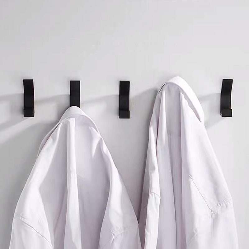 Kalsten | Aviro Aluminum Wall Hooks Black/White - Modern Decorative Coat Hooks