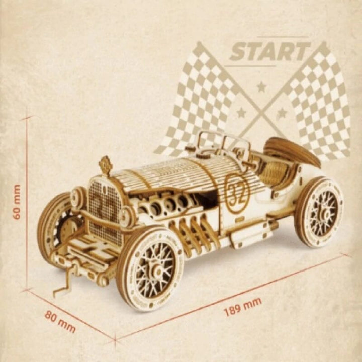 Kalsten | Super Wooden Mechanical Model Puzzle Set