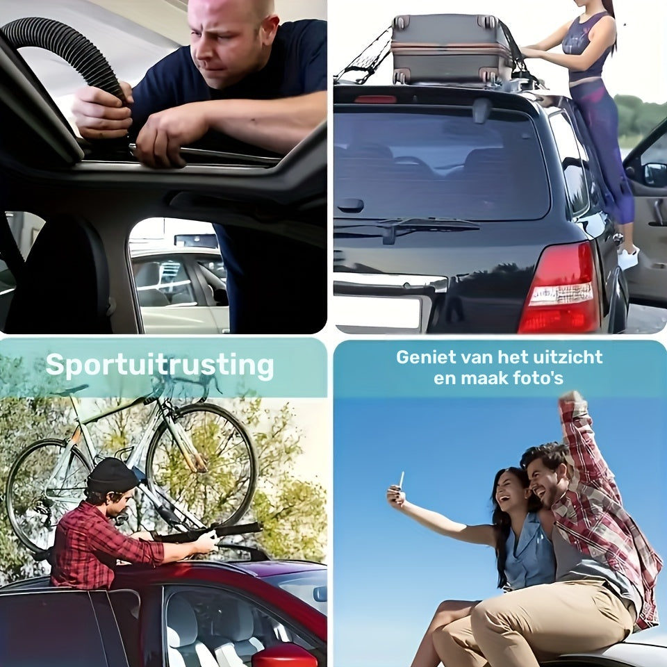 Car door step for roof access | Kalsten