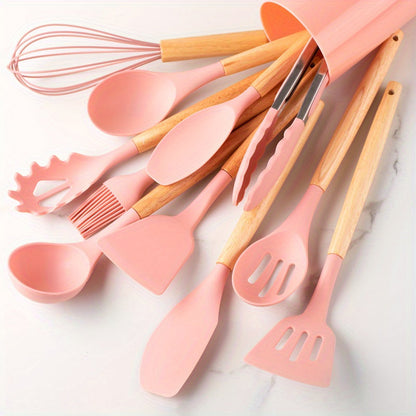 Skanto | SilicoWare – 12-Piece Silicone Kitchen Utensil Set