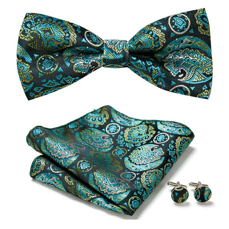 Three-piece set with stylish bow ties Kalsten