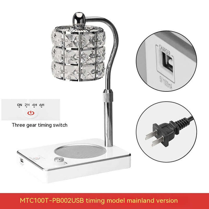 Korean-style Aromatherapy Wax Melting Lamp Adjustable Up And Down | Kalsten