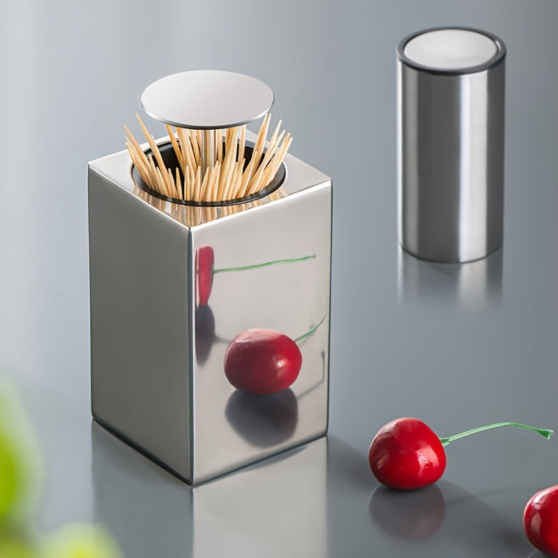 Stainless Steel Toothpick Holder – Hygienic and Easy Access to Toothpicks | Kalsten