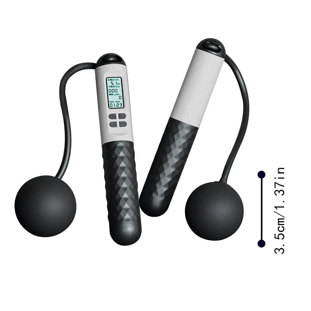 Wireless Jump Rope with Counter – Weighted Handles for Home Cardio Workouts | Kalsten